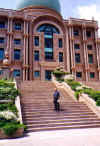 Arrangement to visit Putra Jaya (Prime Minister's office) after the aquafarming training.